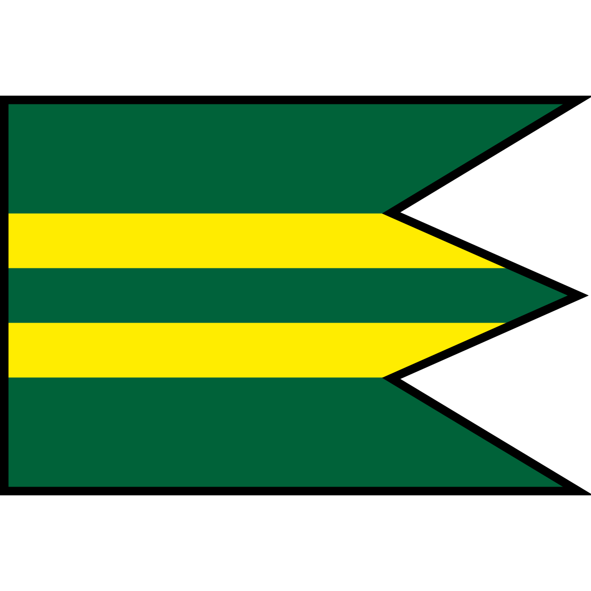 Flag of Brezovo, Region of Nitra