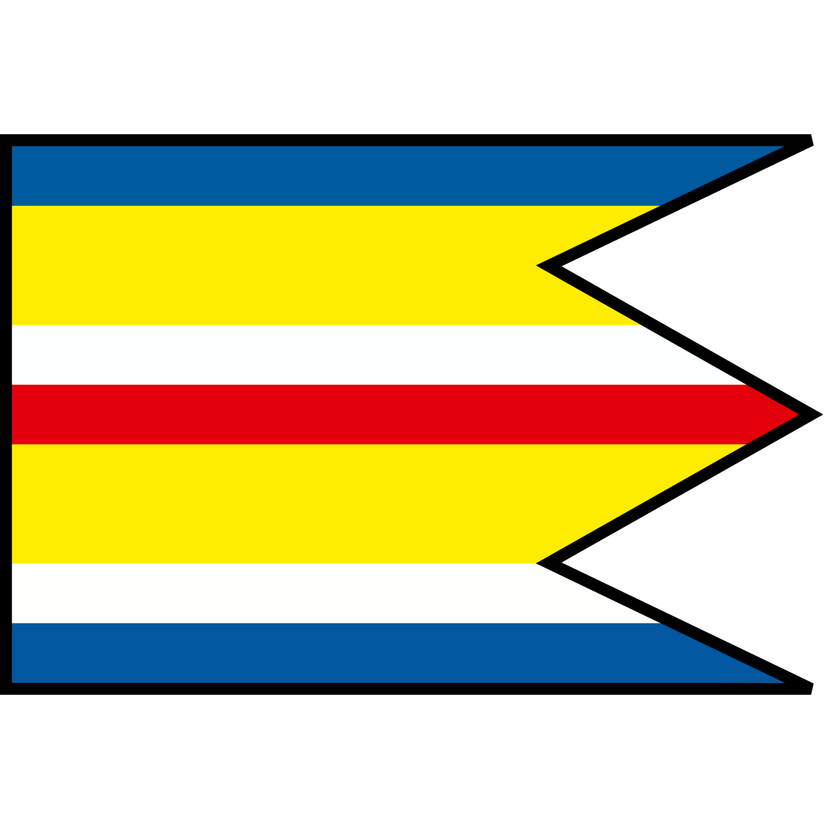 Flag of Brieštie, Region of Žilina