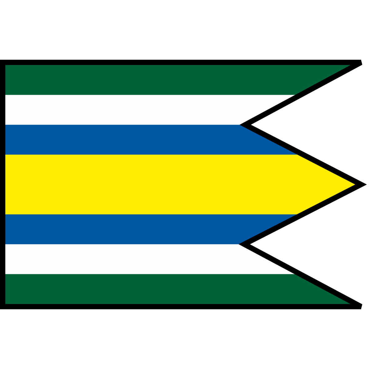 Flag of Brodské, Region of Trnava