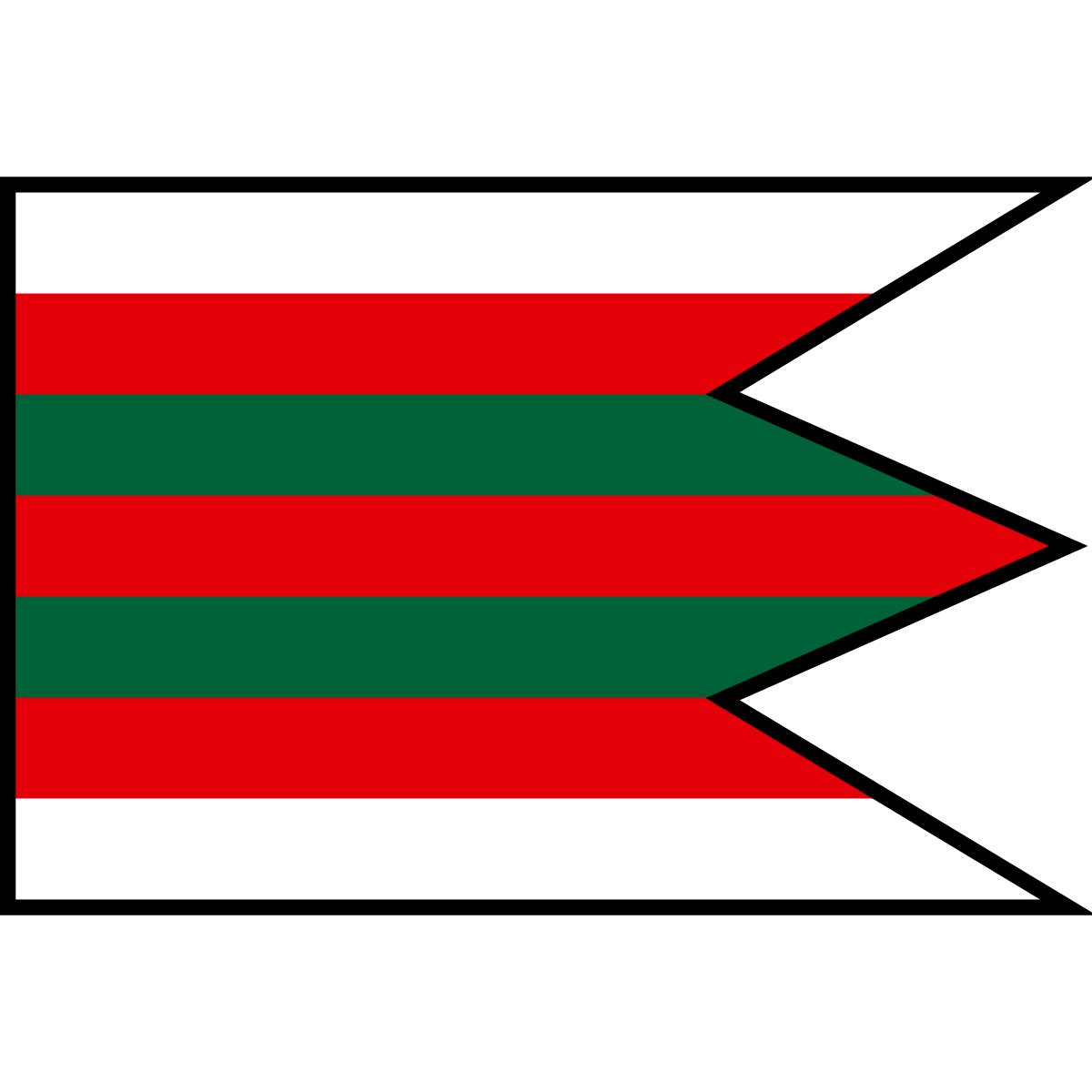 Flag of Brusnica, Region of Prešov