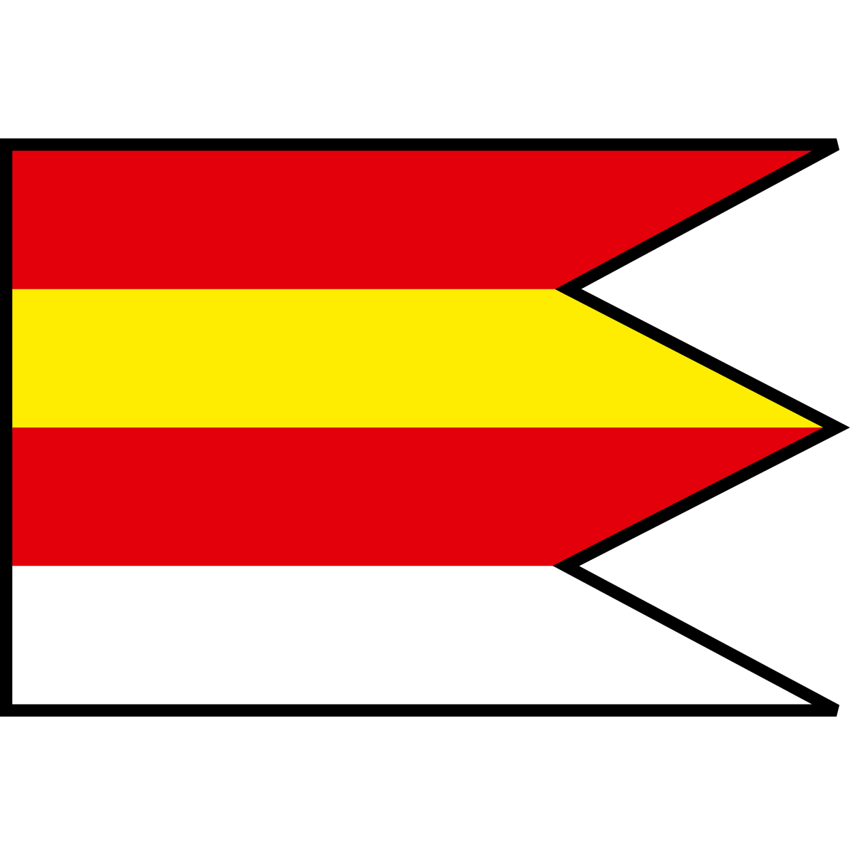 Flag of Buclovany, Region of Prešov