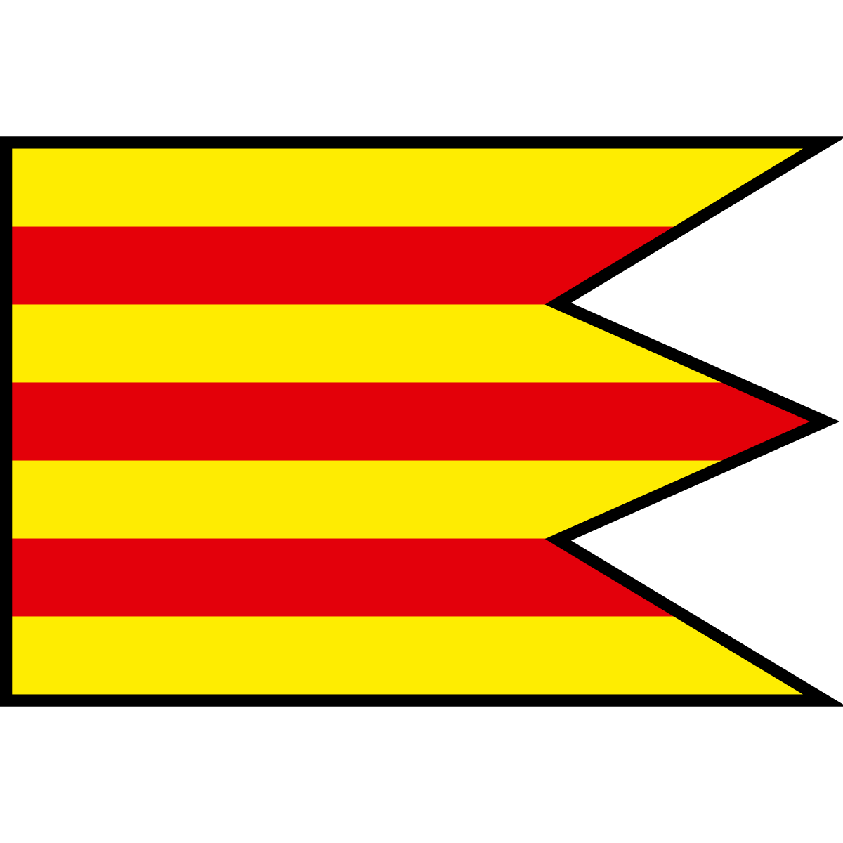Flag of Budikovany, Region of Banská Bystrica