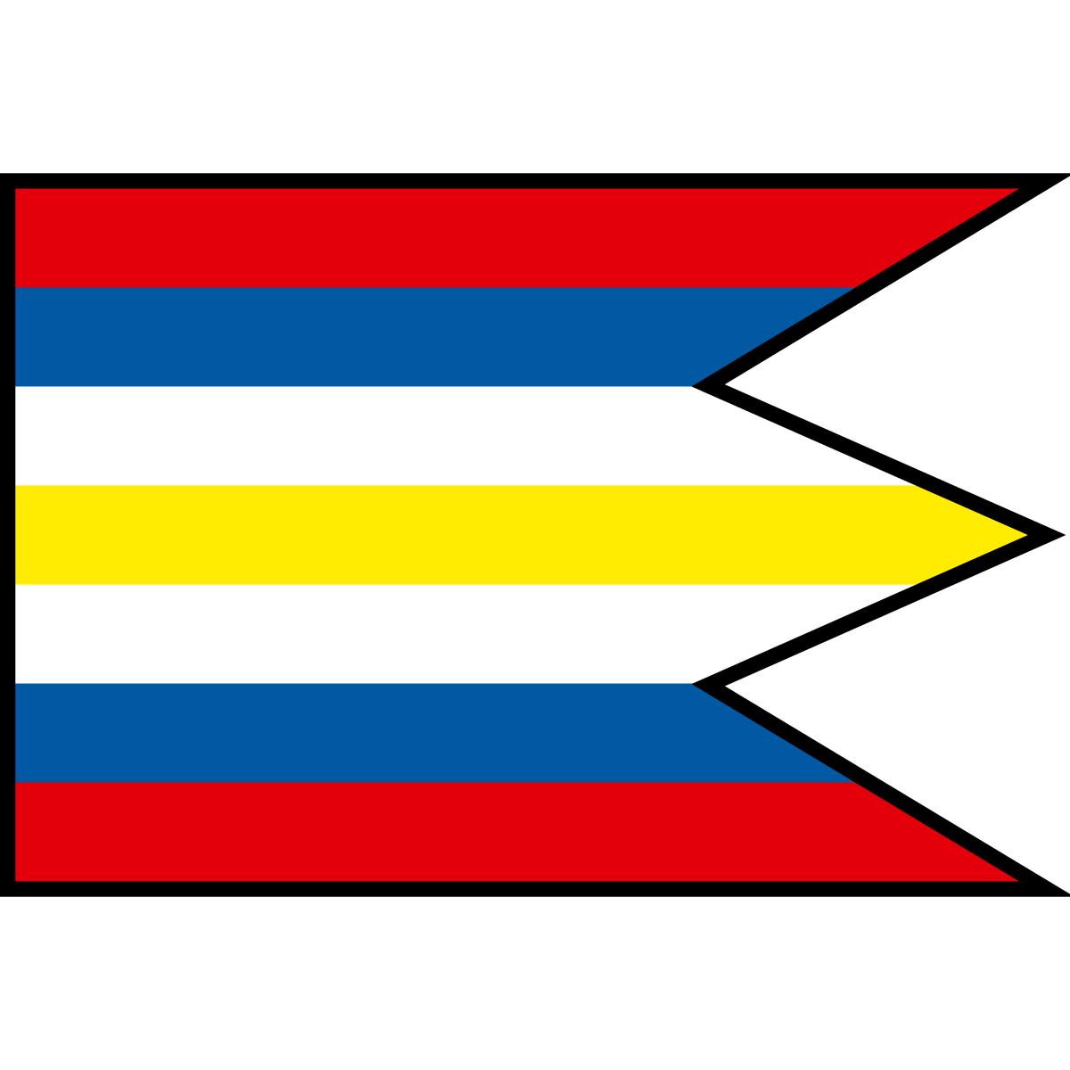 Flag of Buglovce, Region of Prešov