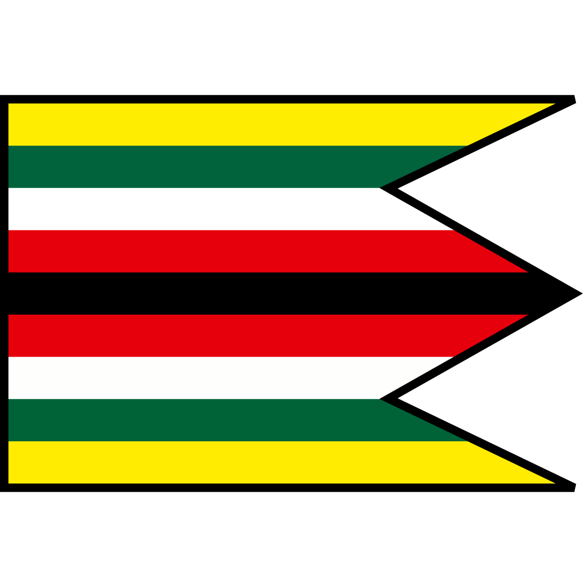 Flag of Bukovec, Region of Trenčín