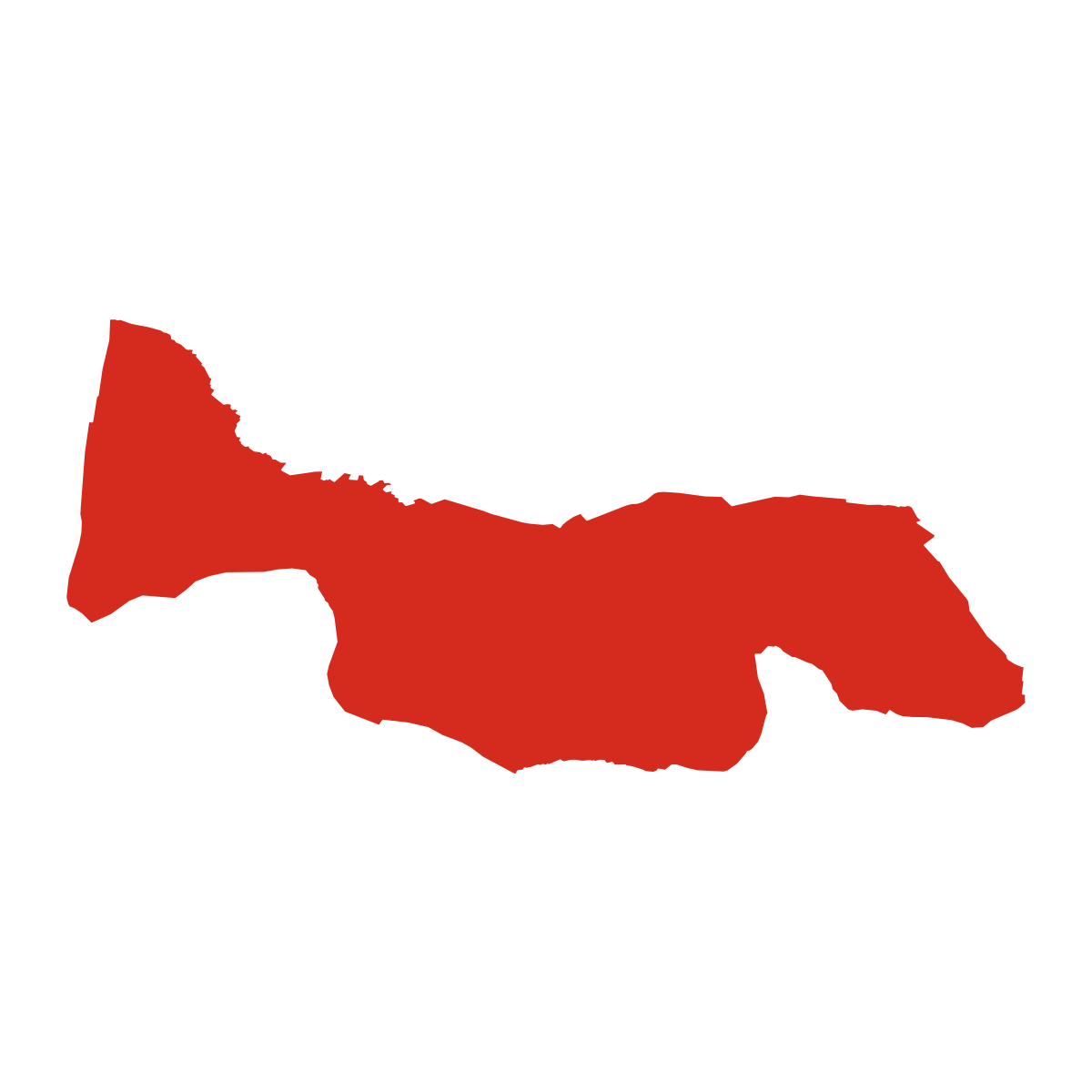 Bušovce city boundary