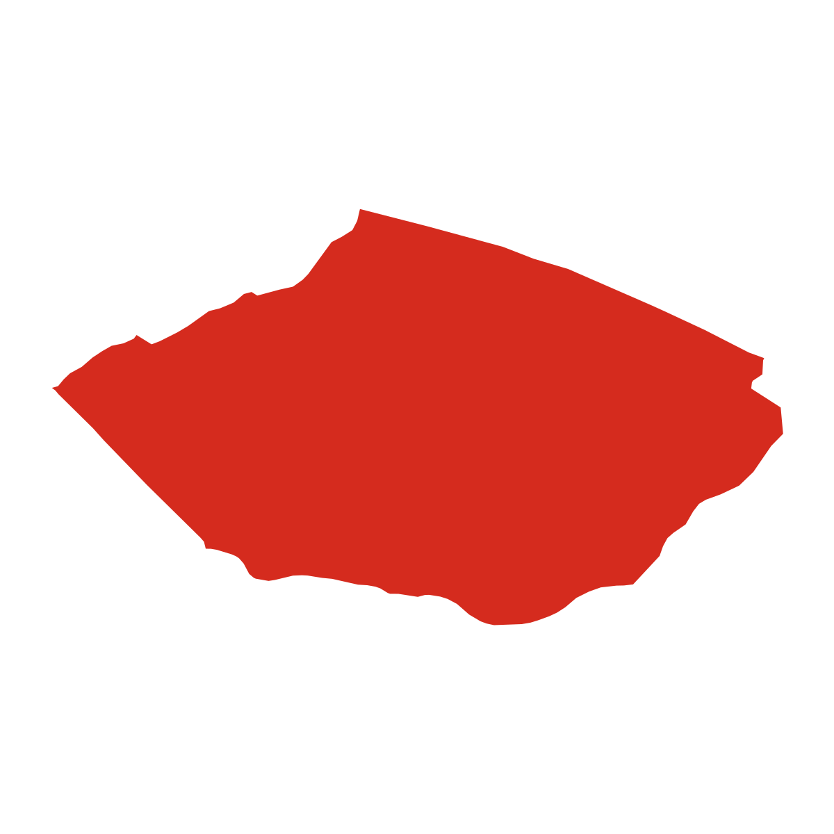 Čakany city boundary