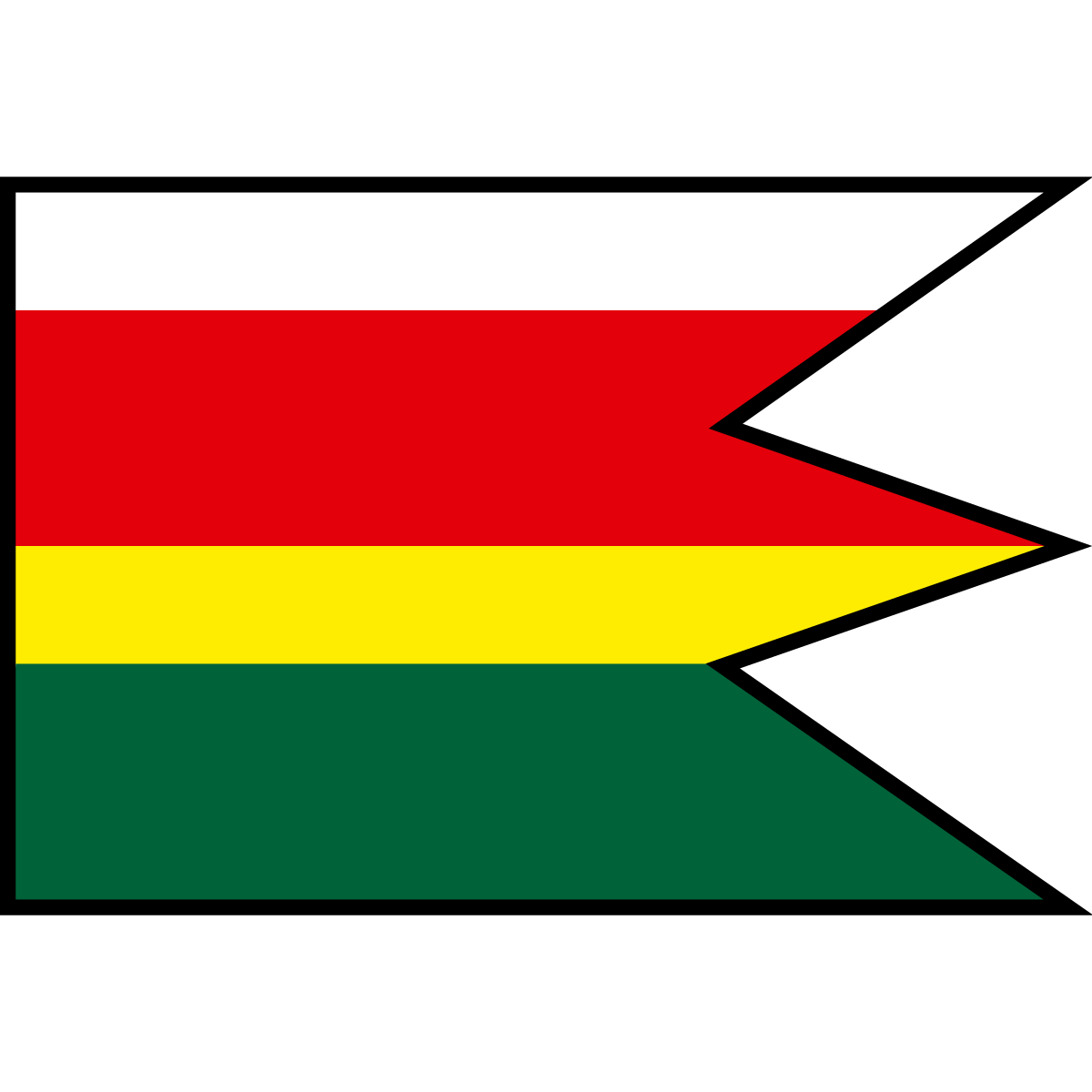 Flag of Čakany, Region of Trnava