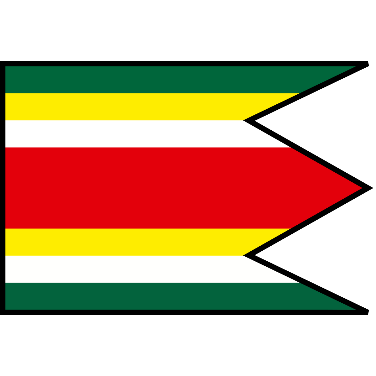 Flag of Cakov, Region of Banská Bystrica