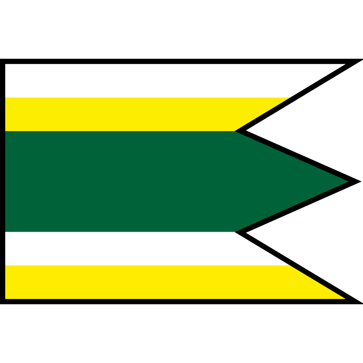 Flag of Čalovec, Region of Nitra