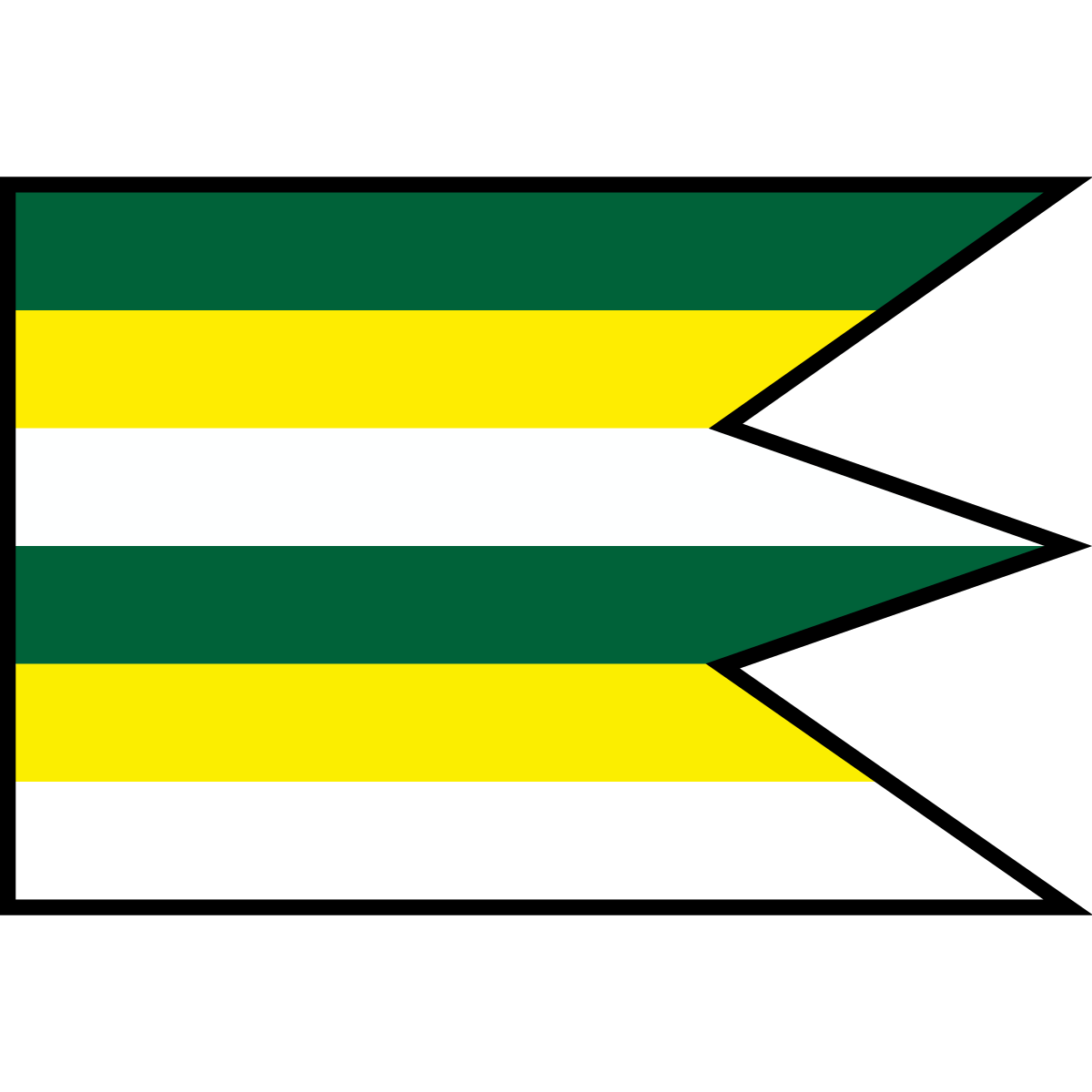 Flag of Čechynce, Region of Nitra