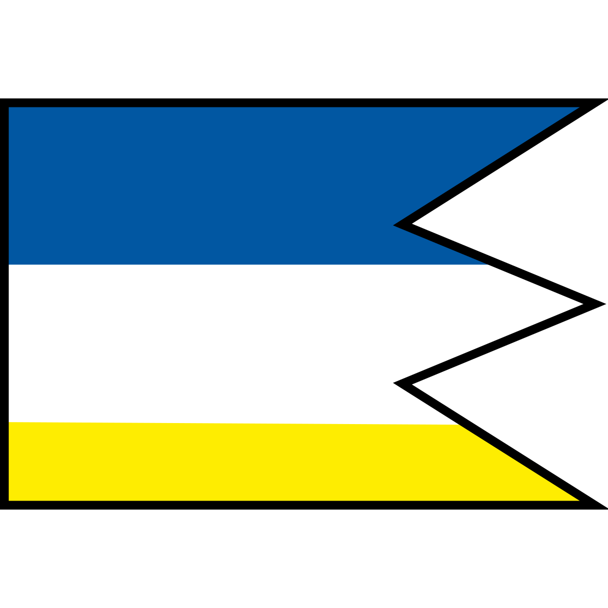 Flag of Čerenčany, Region of Banská Bystrica