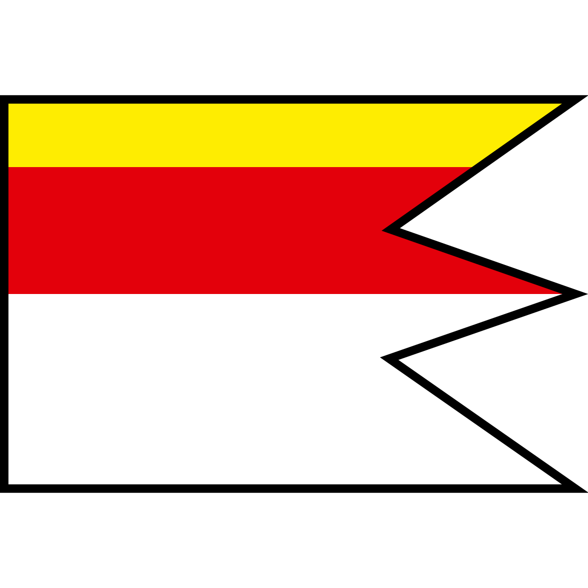 Flag of Ceroviny, Region of Nitra