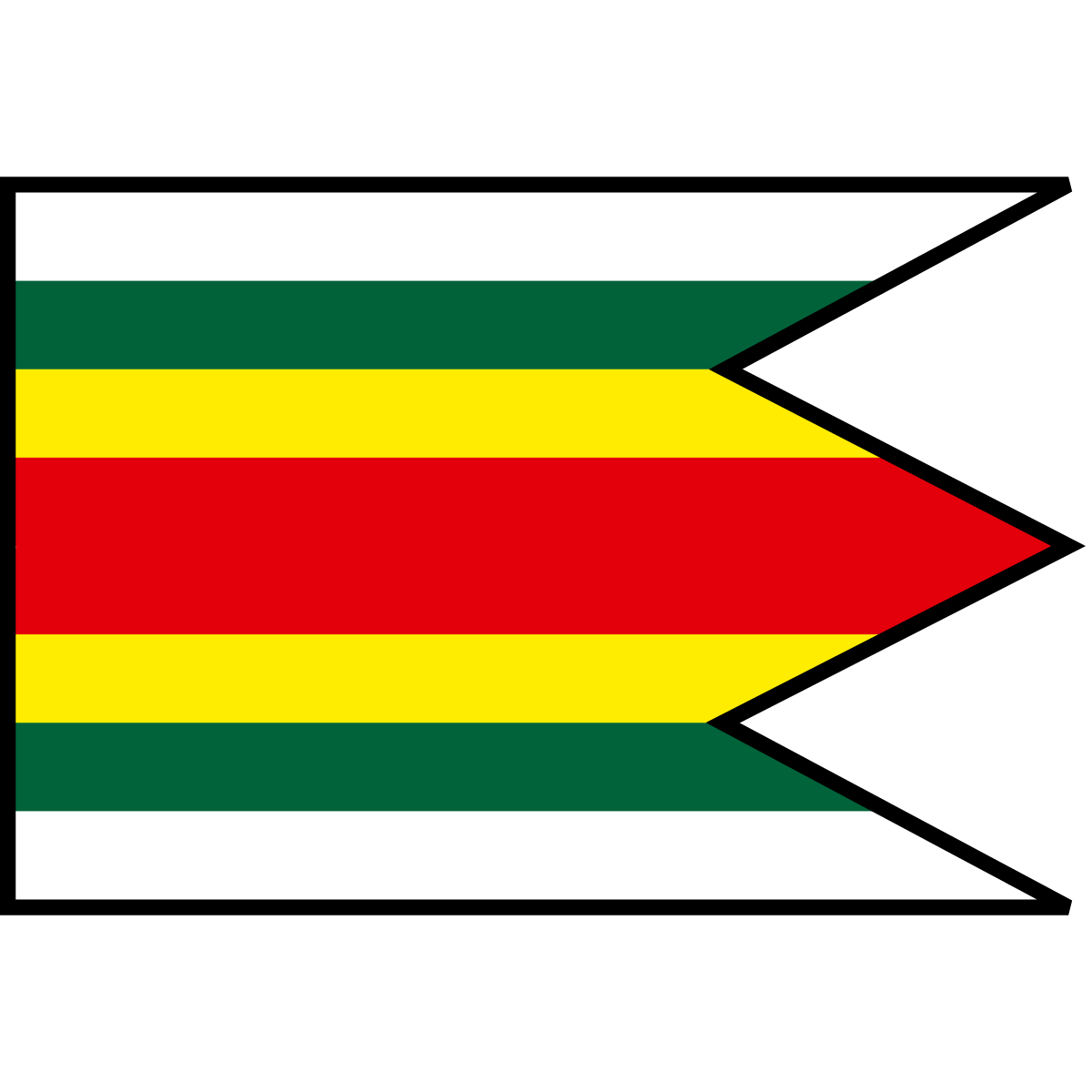 Flag of Červený Kameň, Region of Bratislava