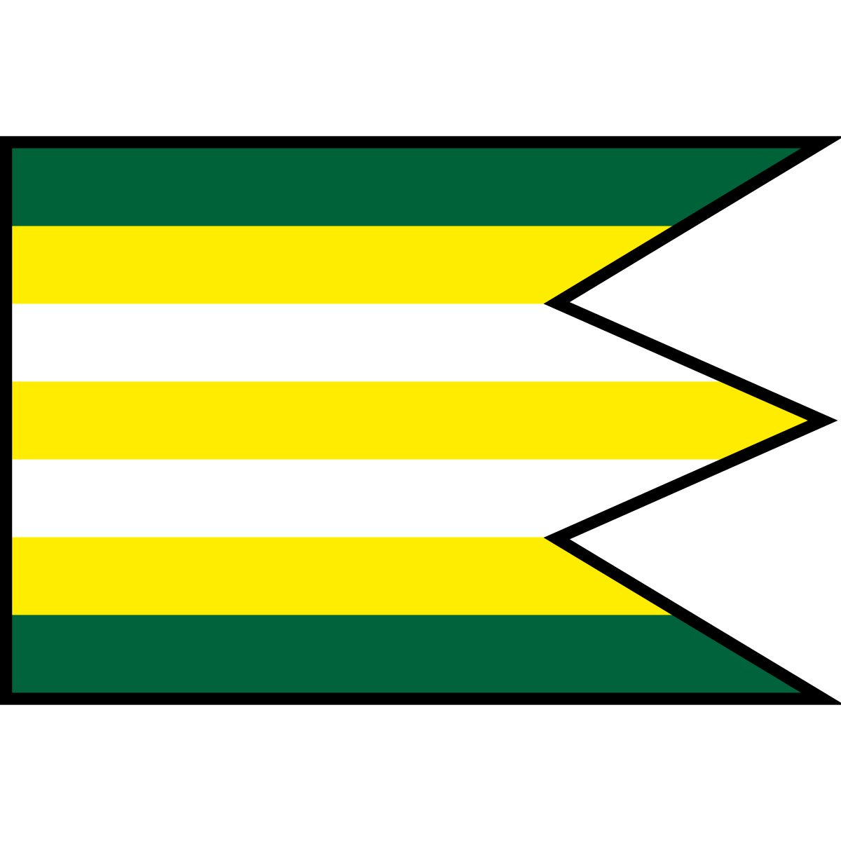 Flag of Chalmová, Region of Trenčín
