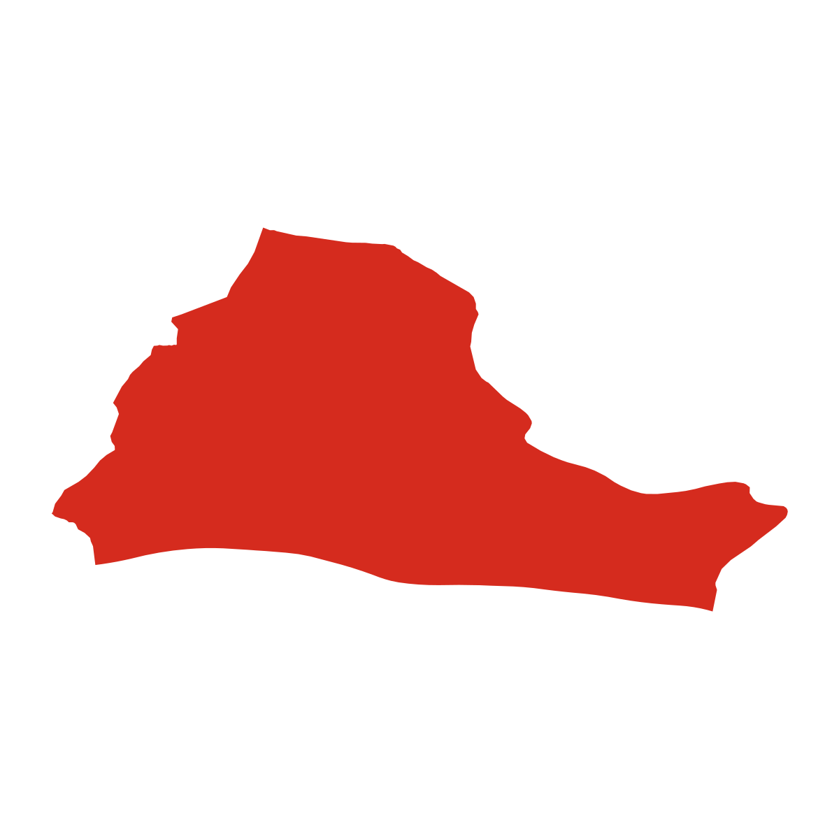 Chľaba city boundary