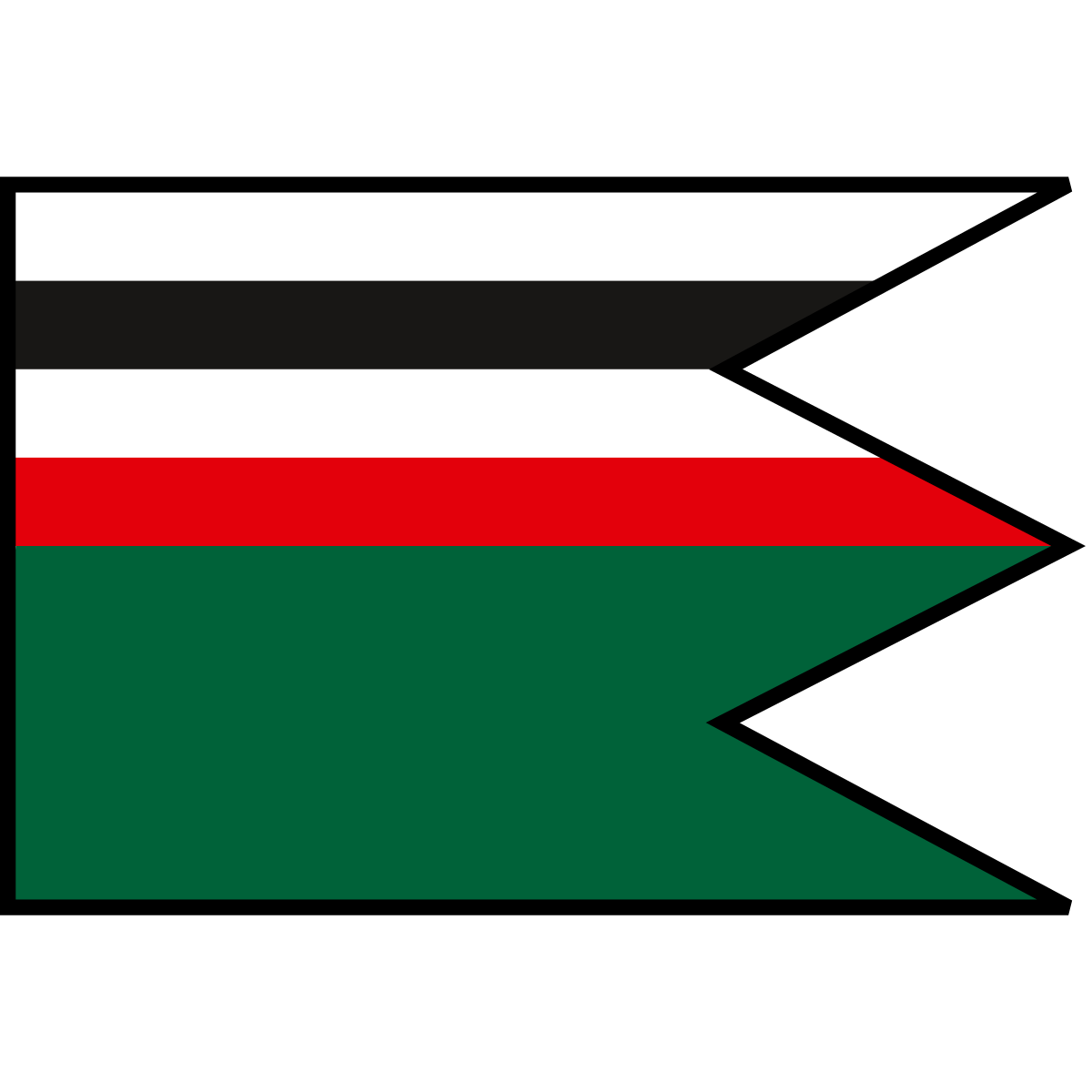 Flag of Chlebnice, Region of Žilina