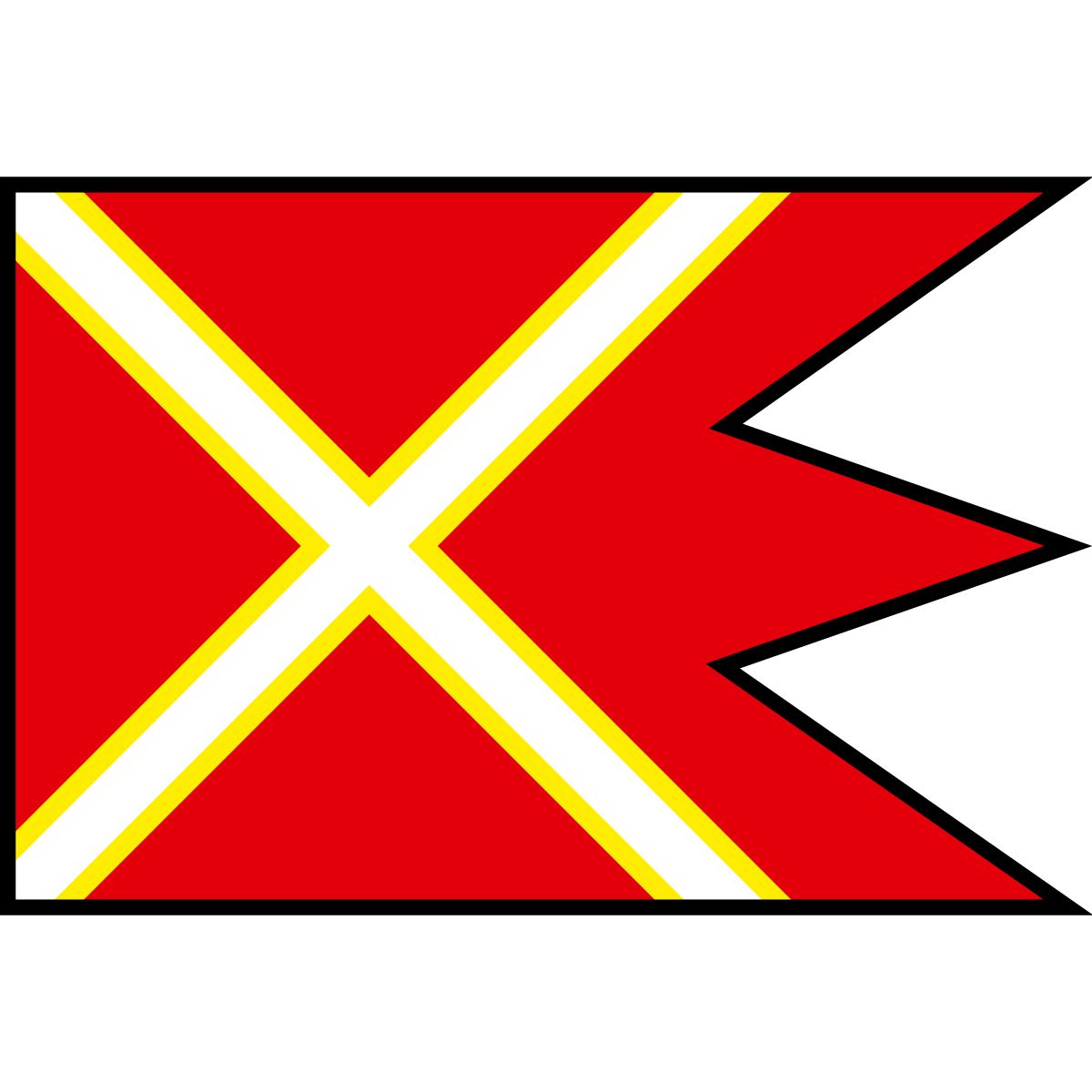 Flag of Chmeľnica, Region of Prešov