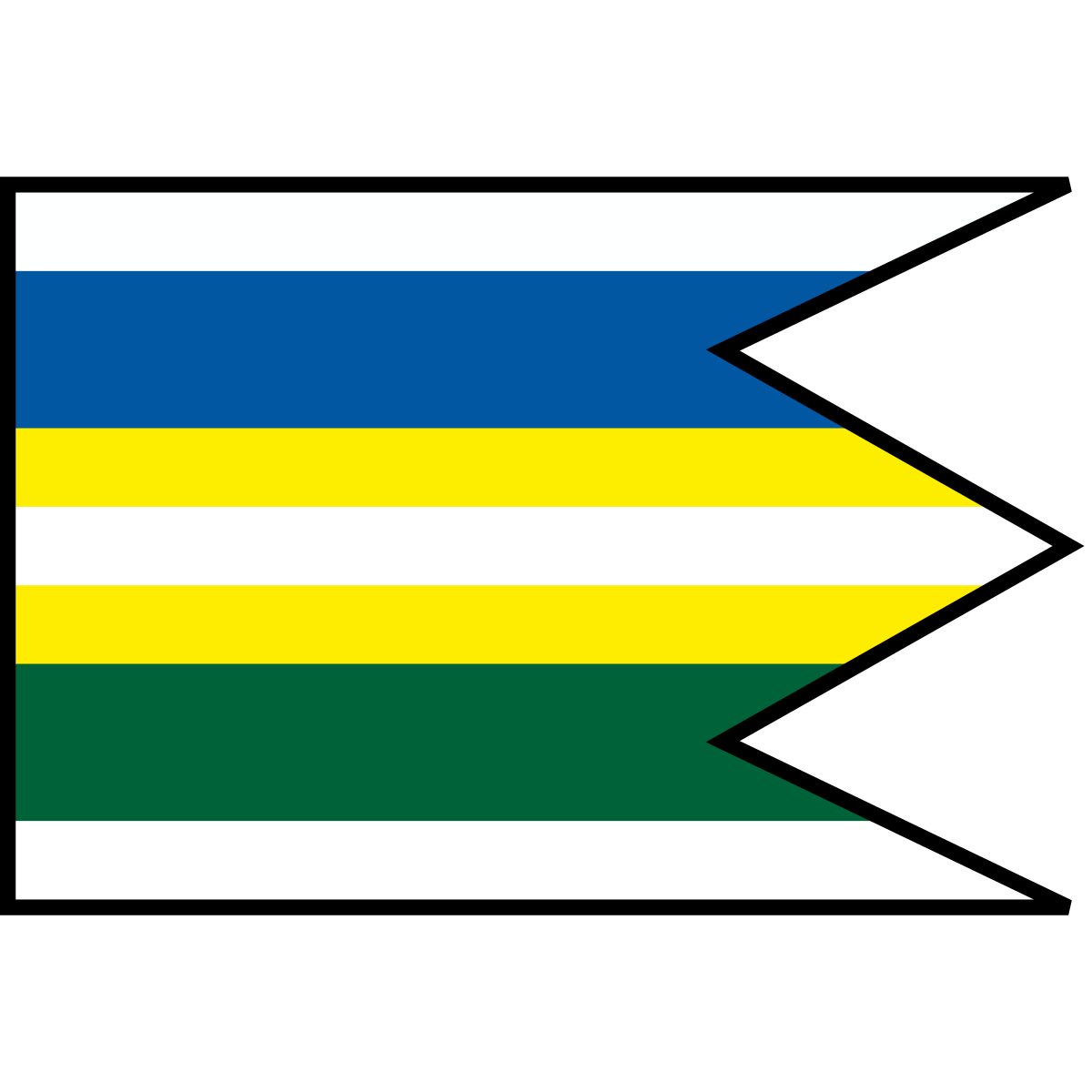 Flag of Chrastince, Region of Banská Bystrica