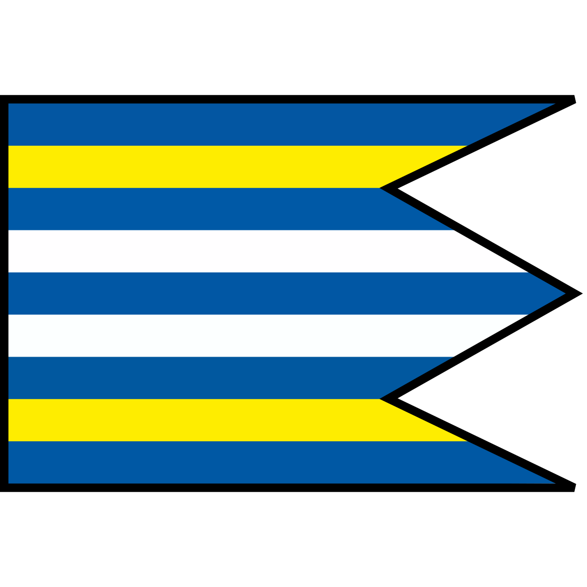 Vlajka mesta Chvojnica, Trenčiansky kraj