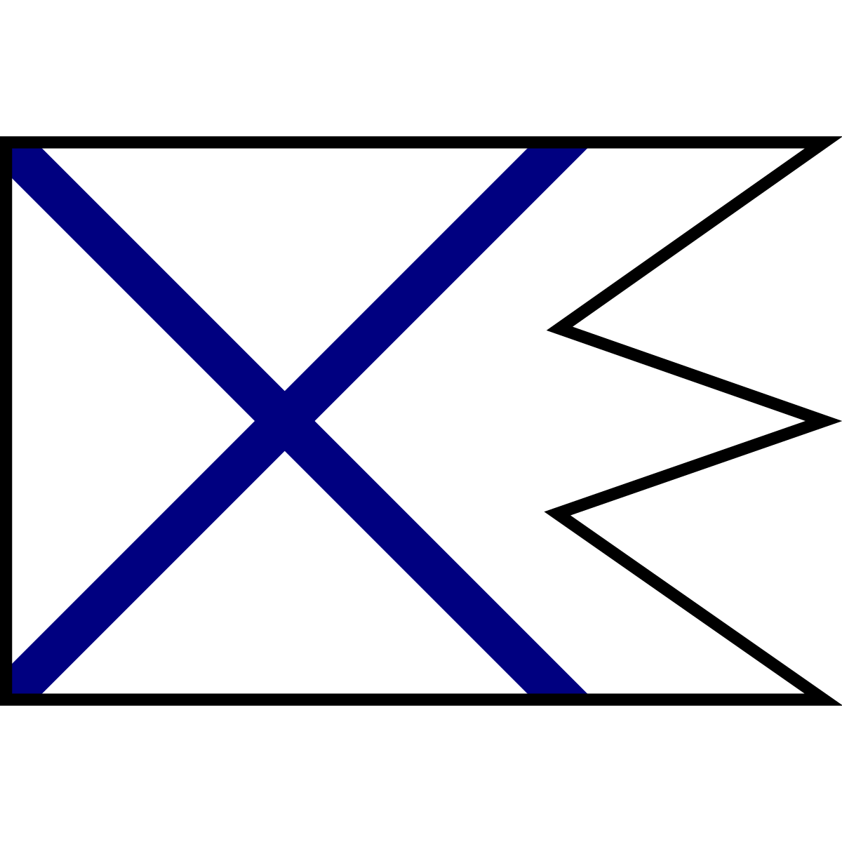 Flag of Čierna Hora, Region of Košice