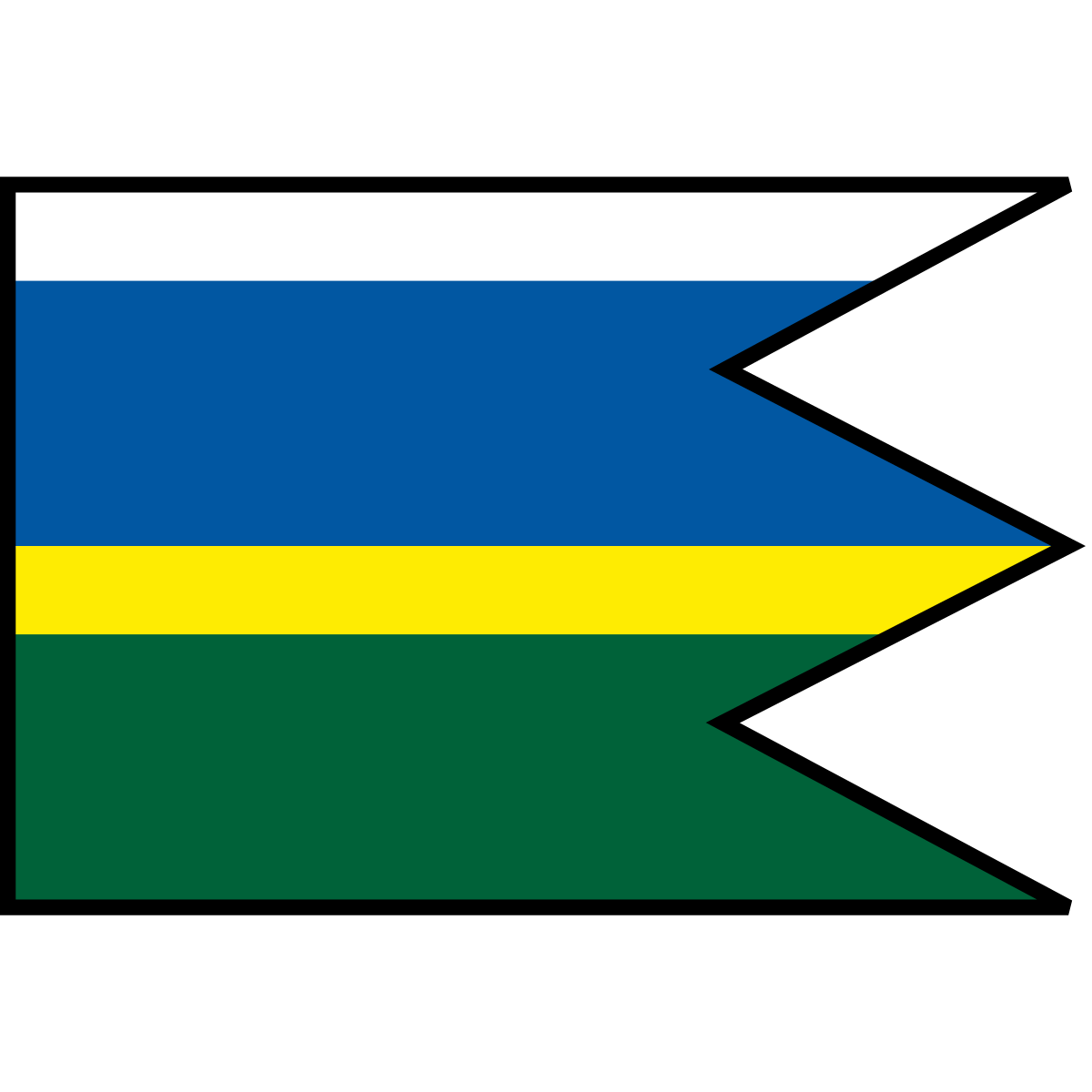 Flag of Čirč, Region of Prešov