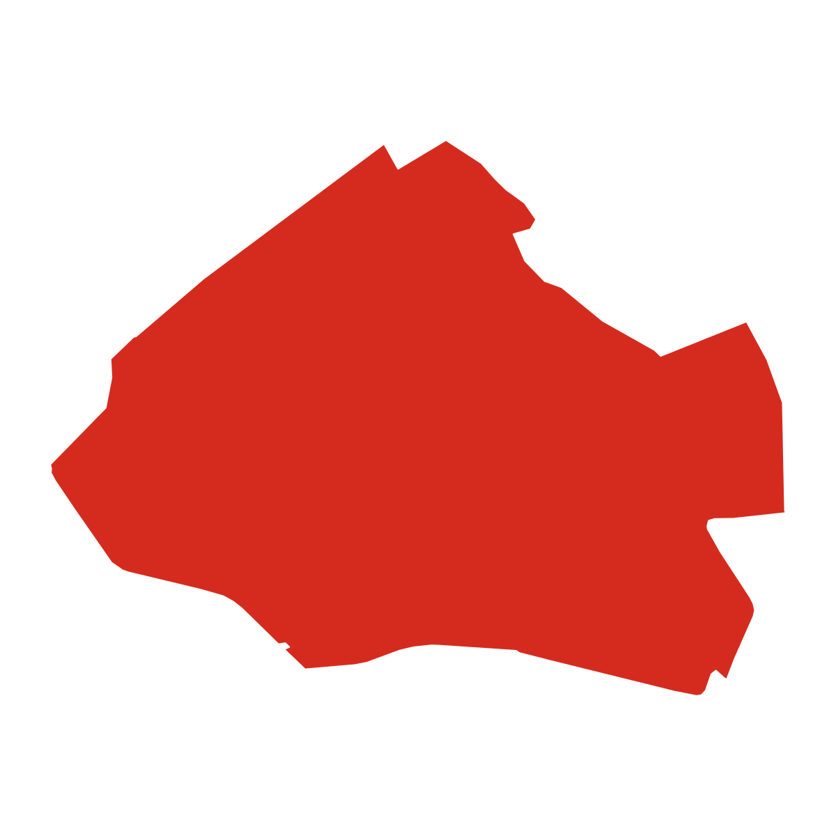 Číž city boundary
