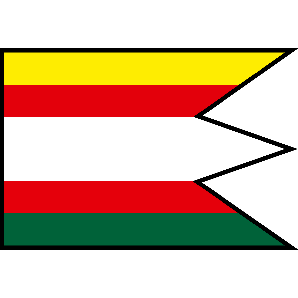 Flag of Čukárska Paka, Region of Trnava