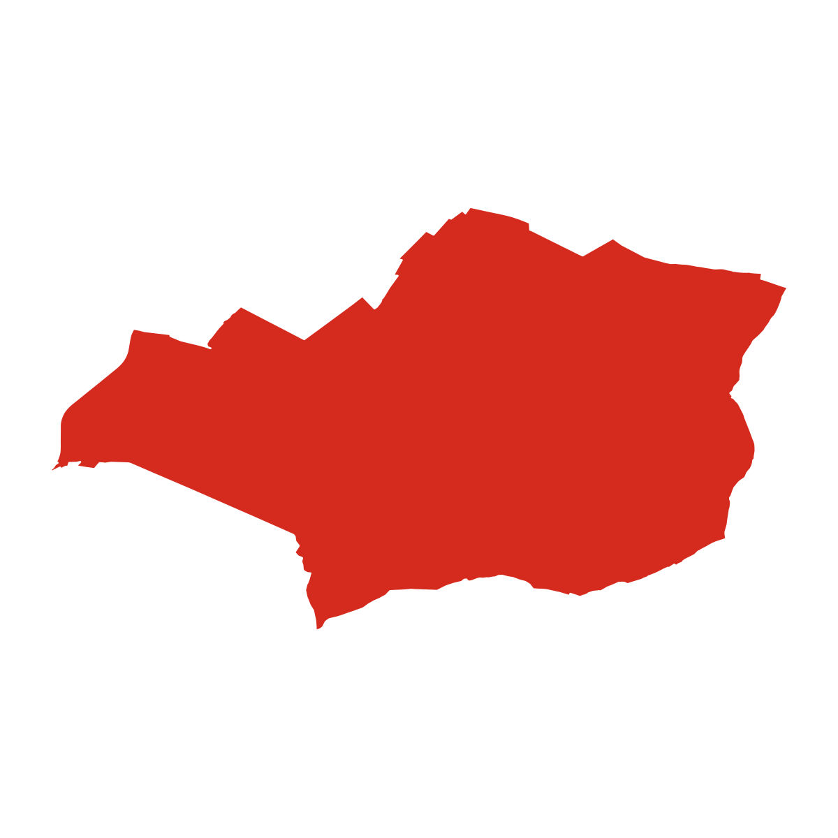 Cunín city boundary
