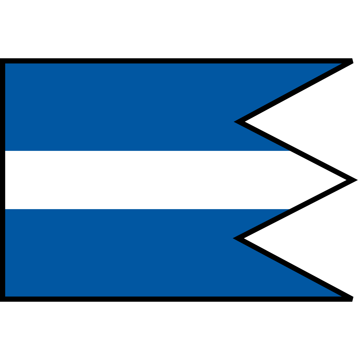 Flag of Ďanová, Region of Žilina
