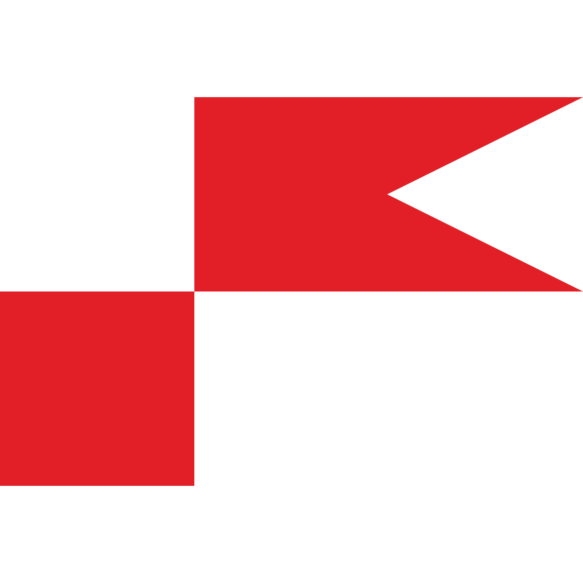 Flag of Devínska Nová Ves, Region of Bratislava
