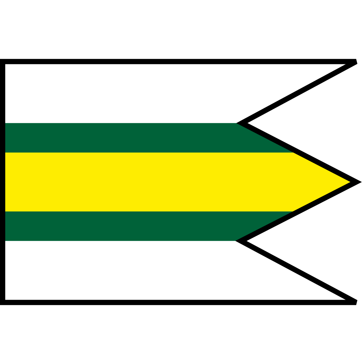 Flag of Diel, Region of Banská Bystrica