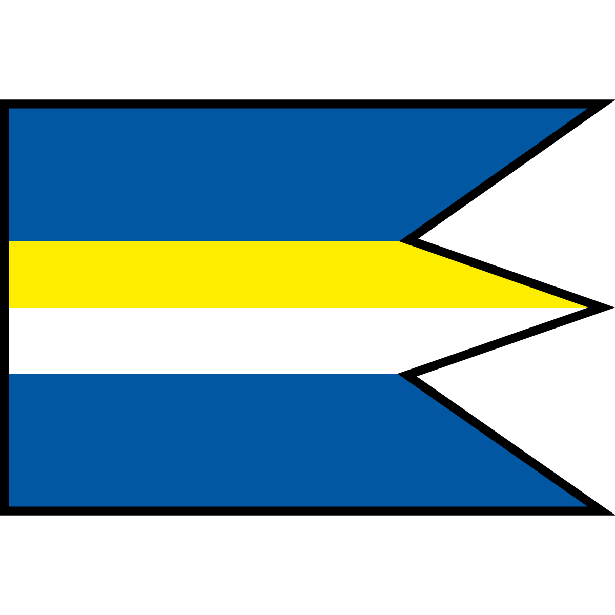 Flag of Divín, Region of Banská Bystrica