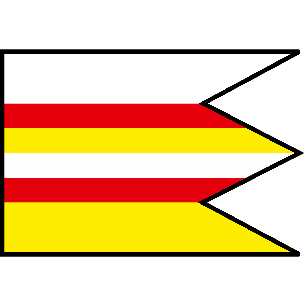 Flag of Dobrohošť, Region of Trnava