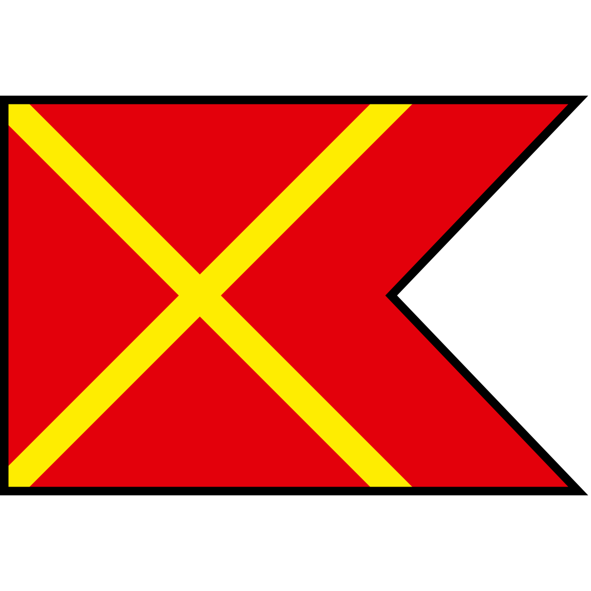 Flag of Dobšiná, Region of Košice