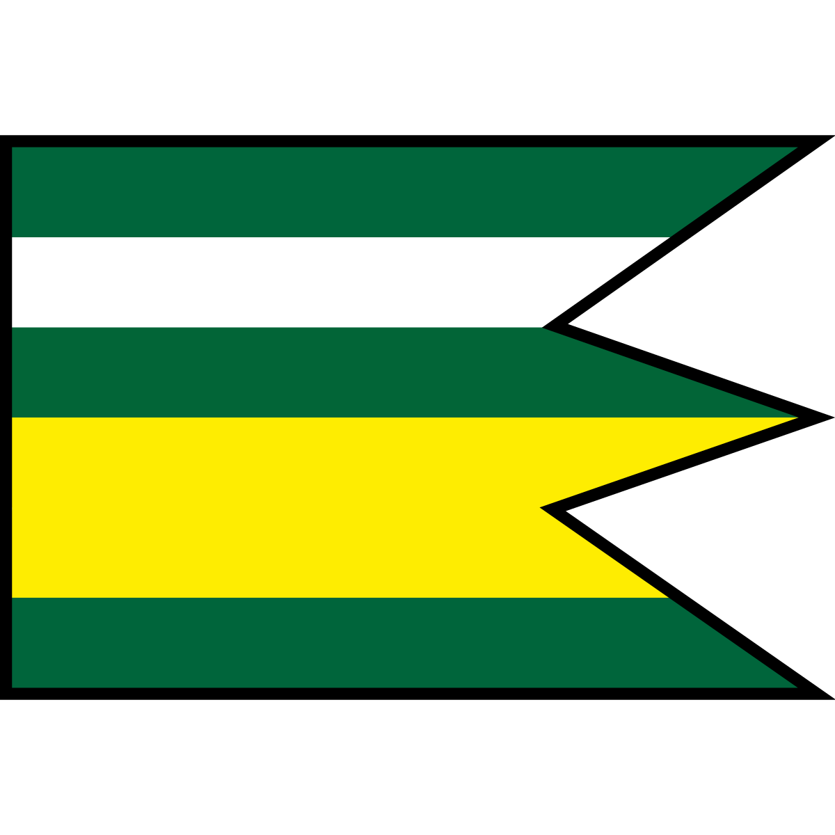 Flag of Dojč, Region of Trnava