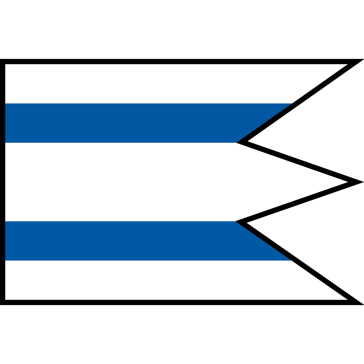 Flag of Dolina, Region of Trenčín