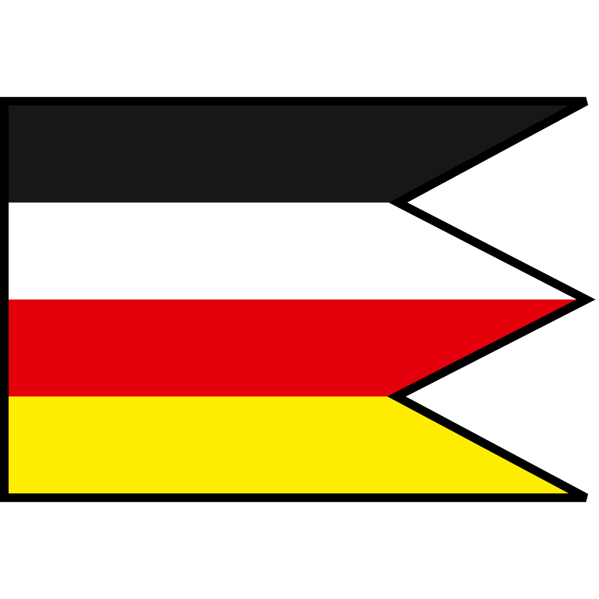 Flag of Dolinka, Region of Trenčín