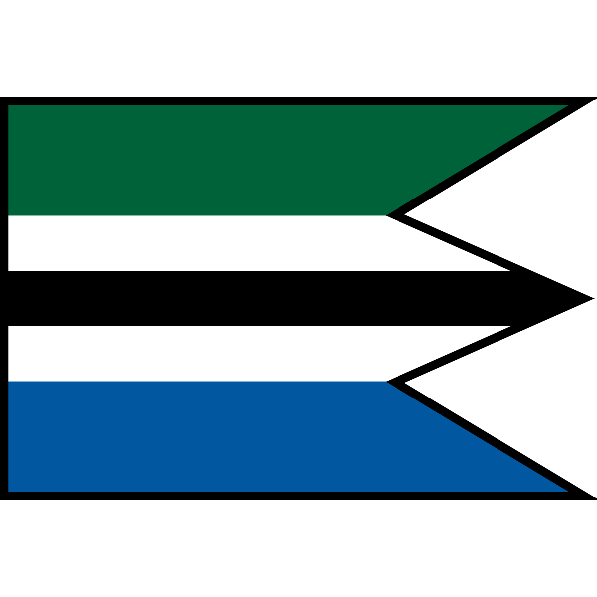 Flag of Dolná Pustá Ves, Region of Trnava