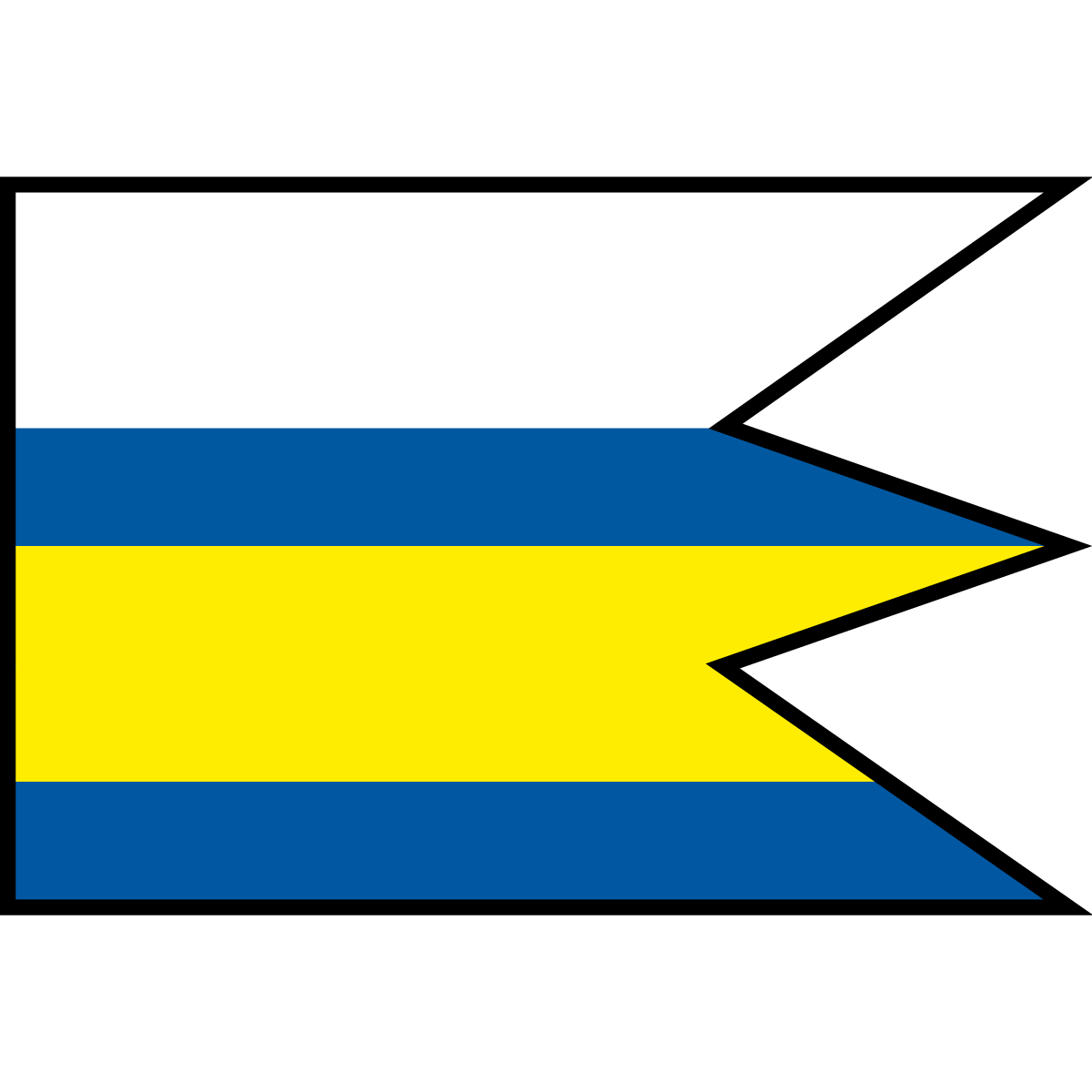 Flag of Dolná Trnávka, Region of Banská Bystrica