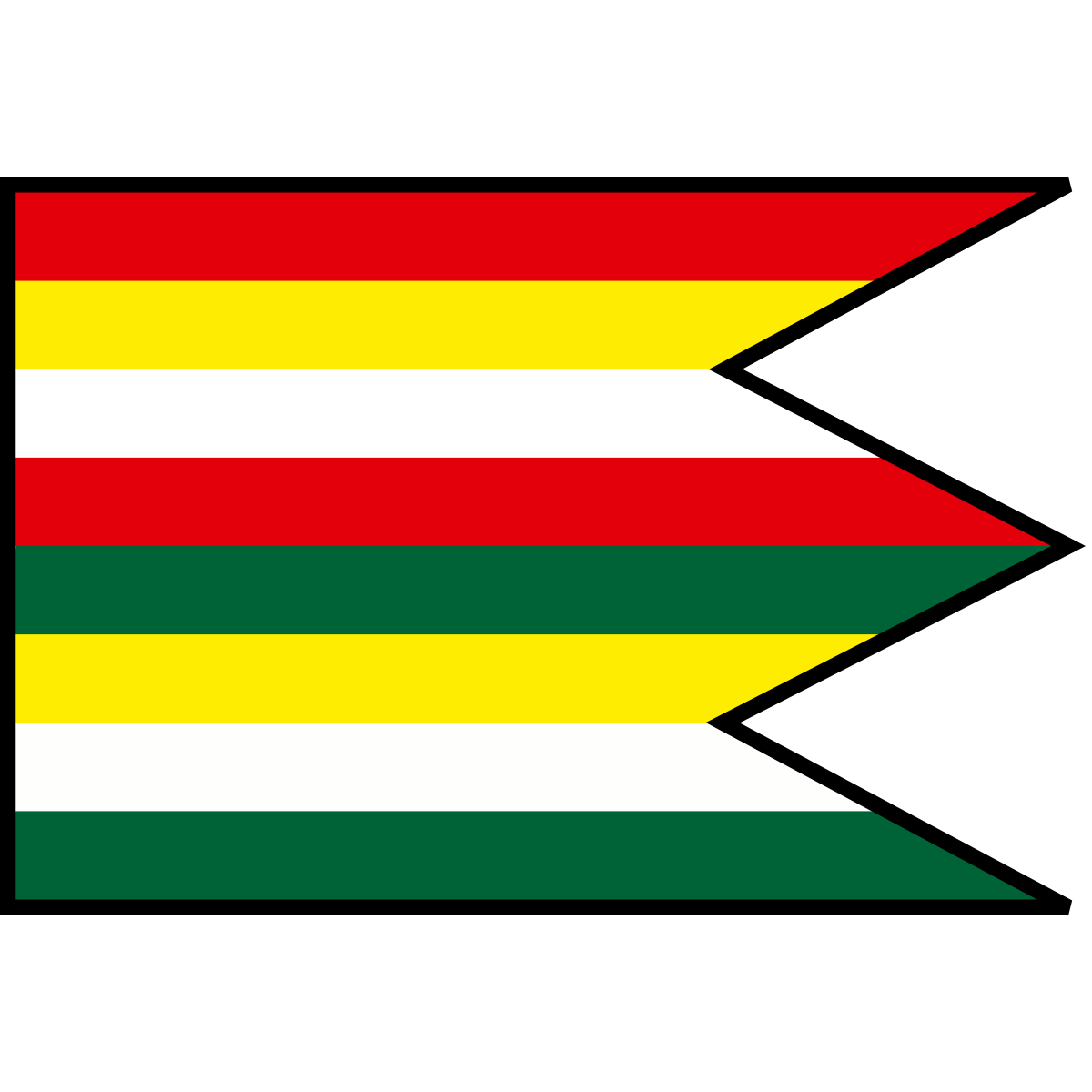 Flag of Dolné Kočkovce, Region of Trenčín