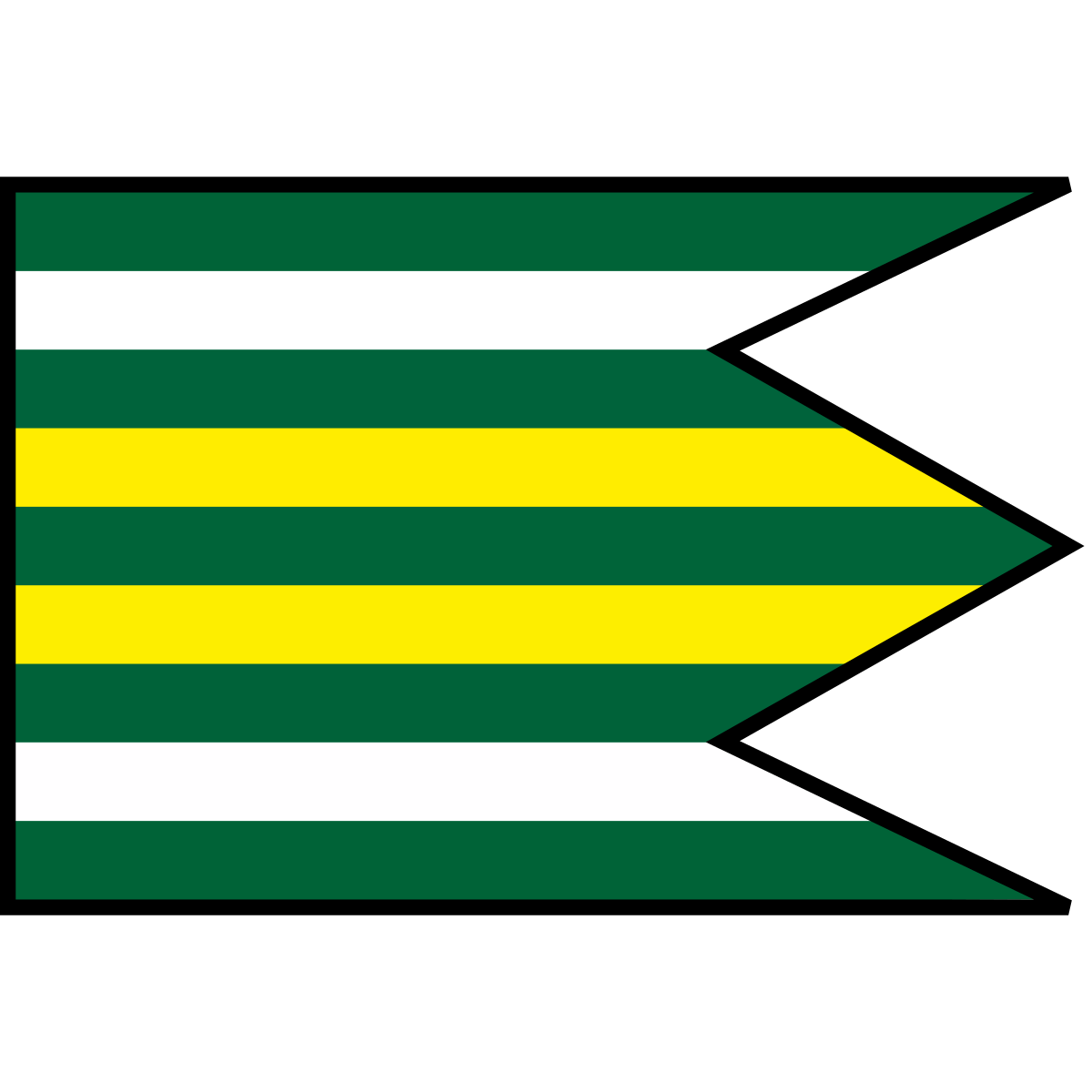 Flag of Dolné Saliby, Region of Trnava