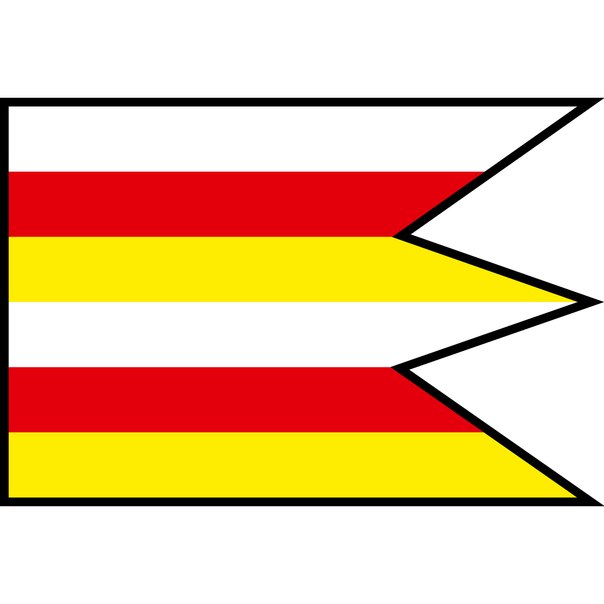 Flag of Dolné Zelenice, Region of Trnava