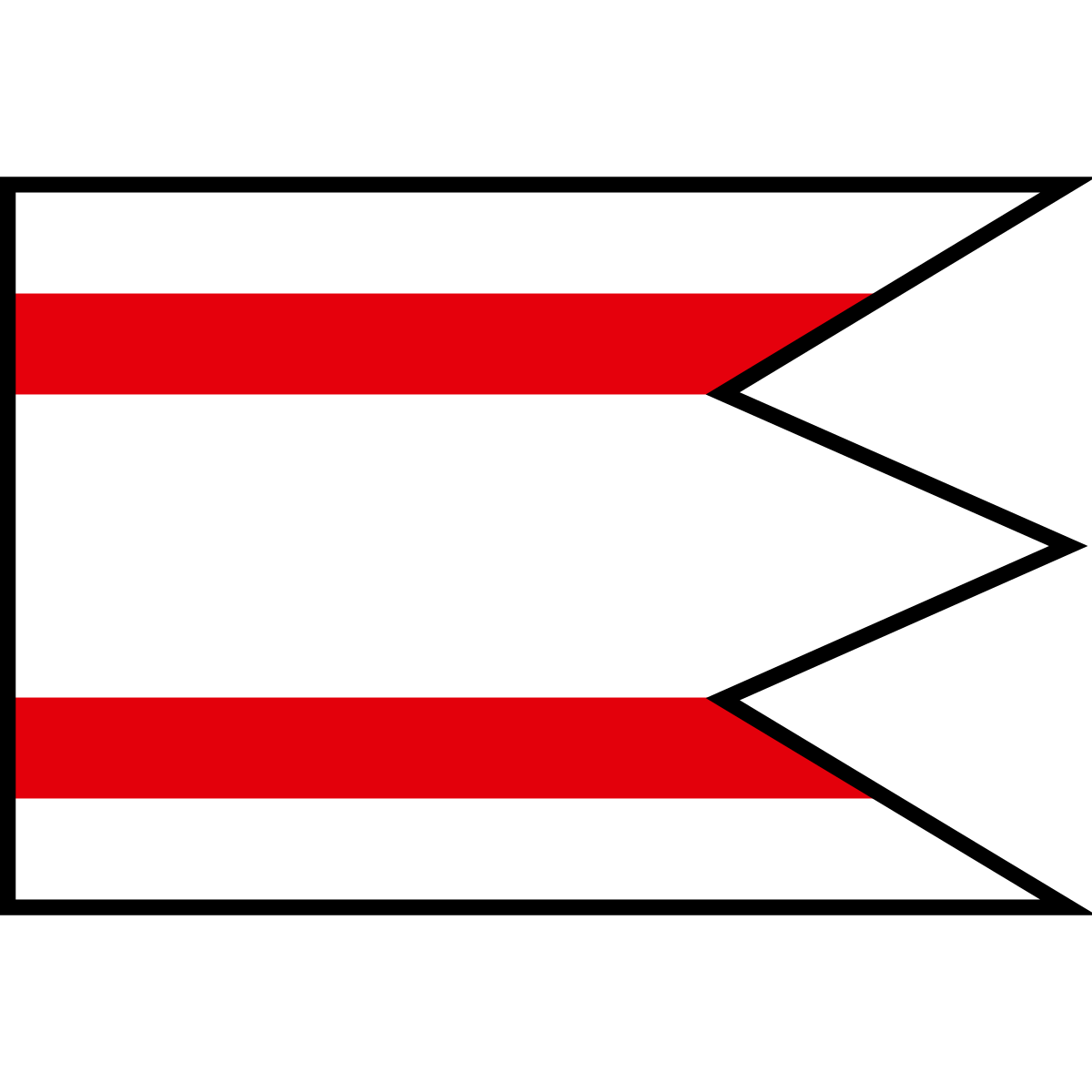 Flag of Dolný Badín, Region of Banská Bystrica