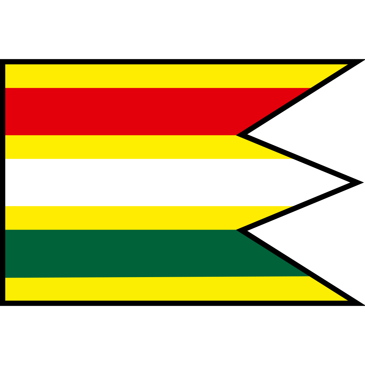 Flag of Dolný Bar, Region of Trnava