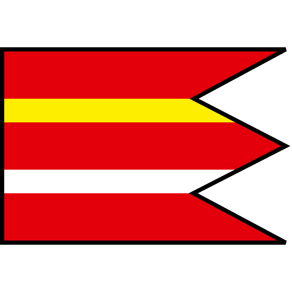 Flag of Dolný Štál, Region of Trnava