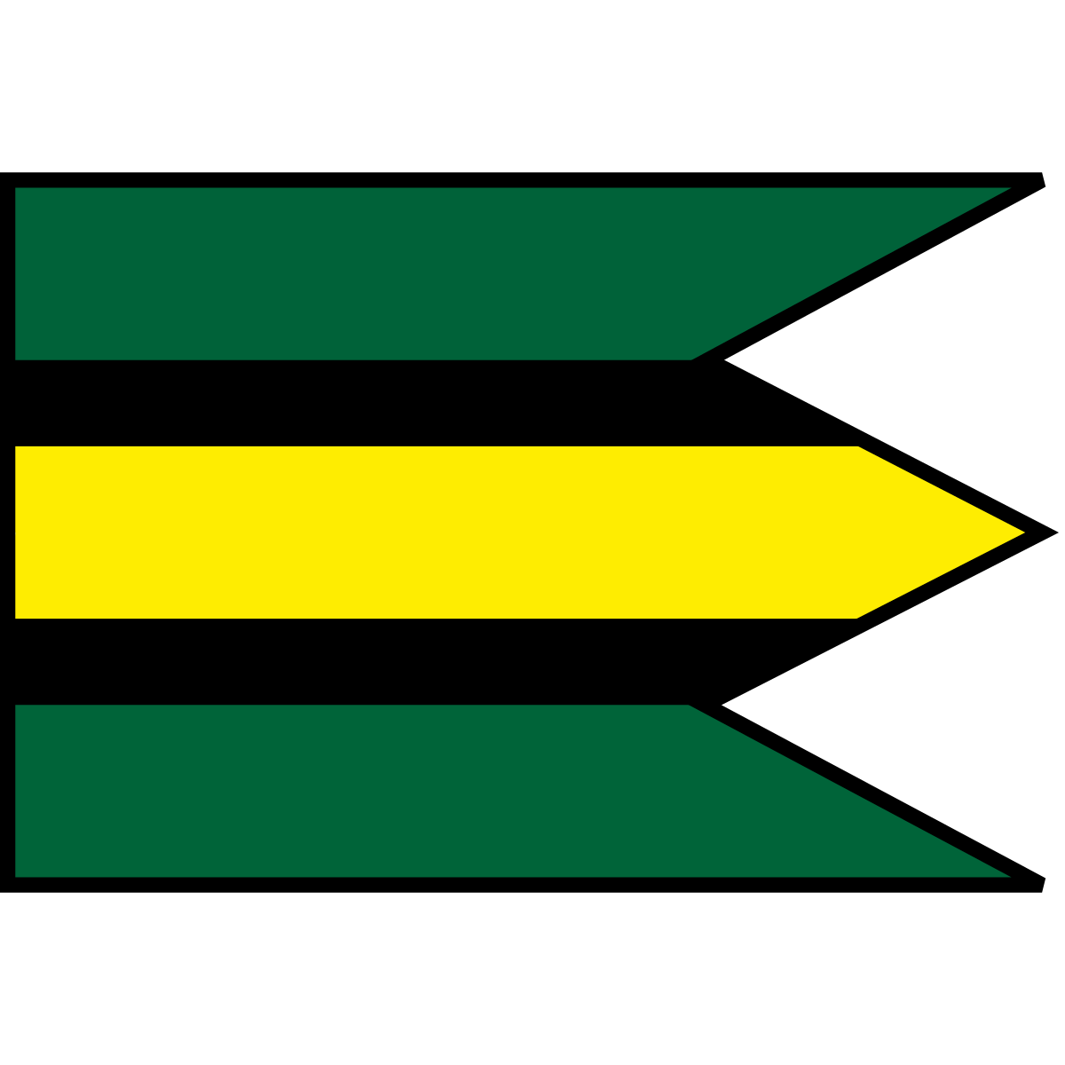 Flag of Dolný Turček, Region of Žilina