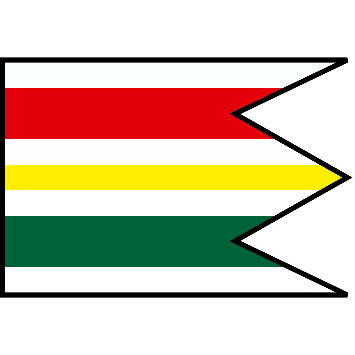 Flag of Dolný Vadičov, Region of Žilina