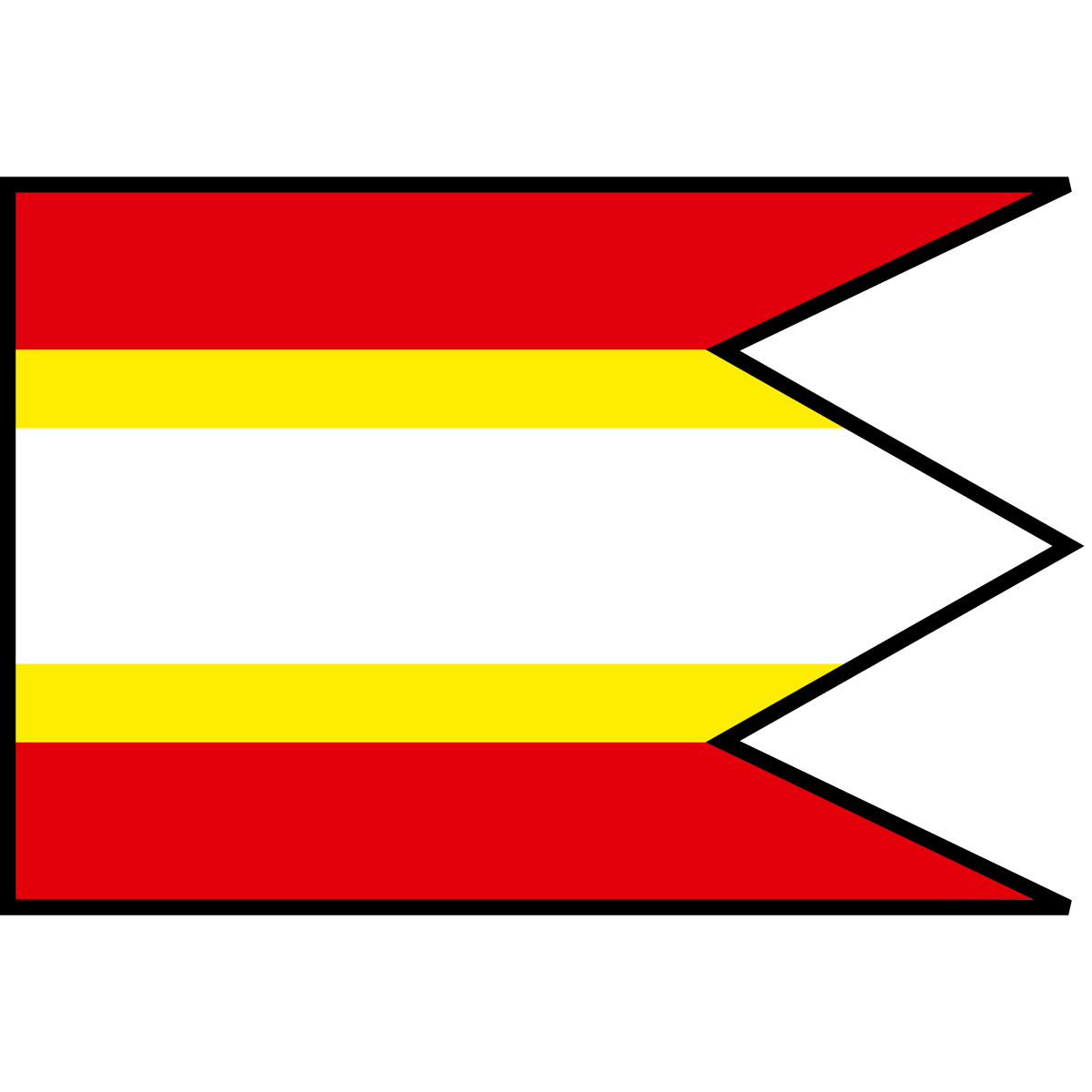Flag of Drahová, Region of Banská Bystrica