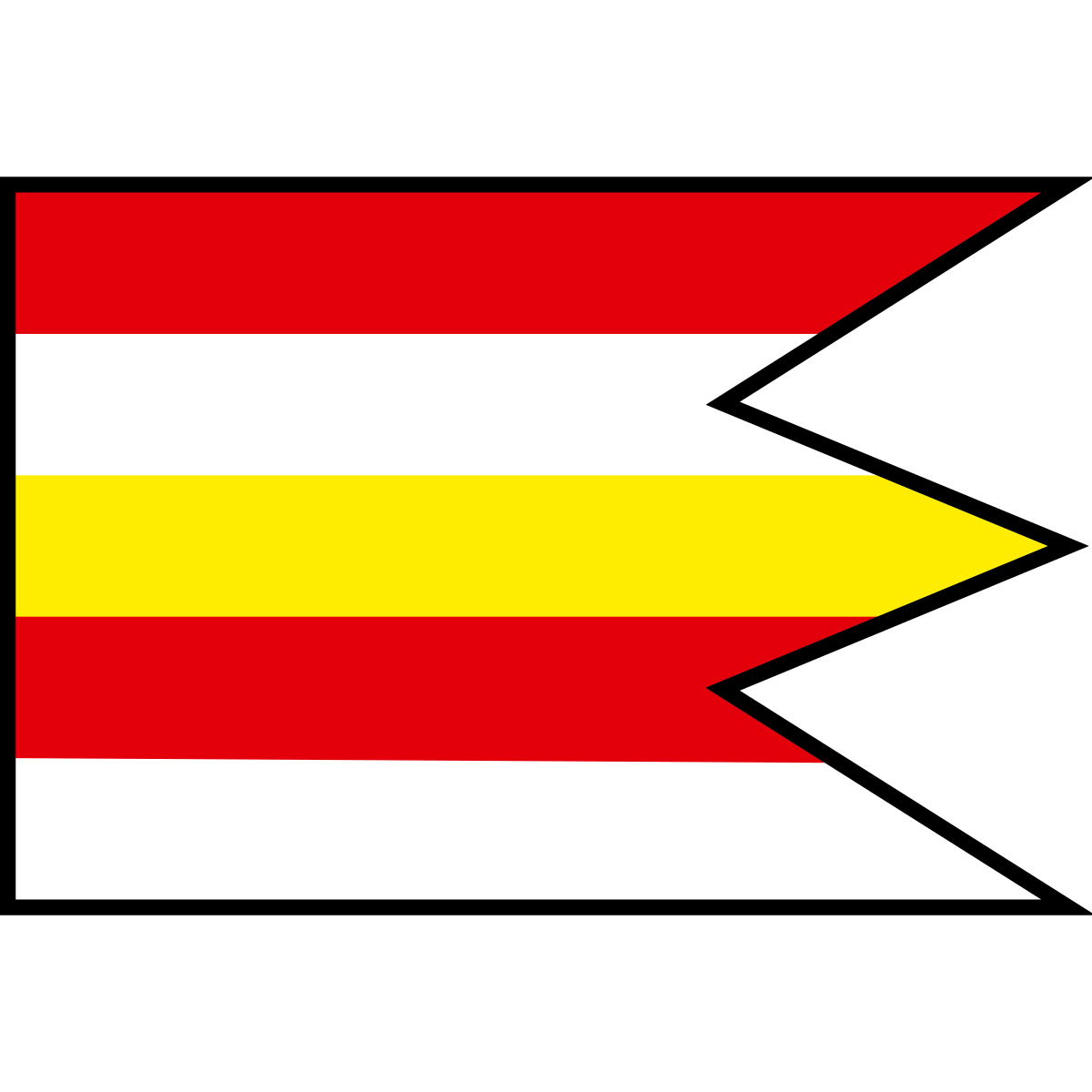 Flag of Dravce, Region of Prešov