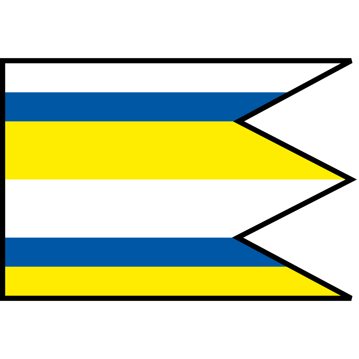 Flag of Drienčany, Region of Banská Bystrica